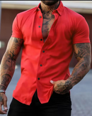 CAMISA SEDA FRIA CORTA SLIM FIT